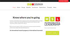 Desktop Screenshot of leadershipstudy.net